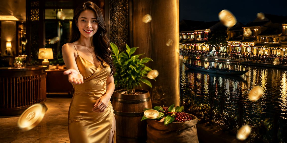 Thành viên VIP xsquang tận hưởng quyền lợi đặc quyền tại Hội An với không gian cà phê sang trọng